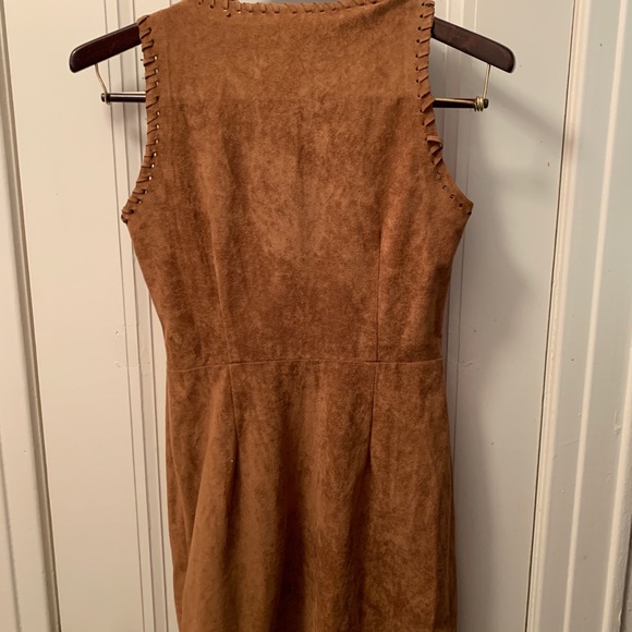 Suede Mini Dress - Picture 4 of 4